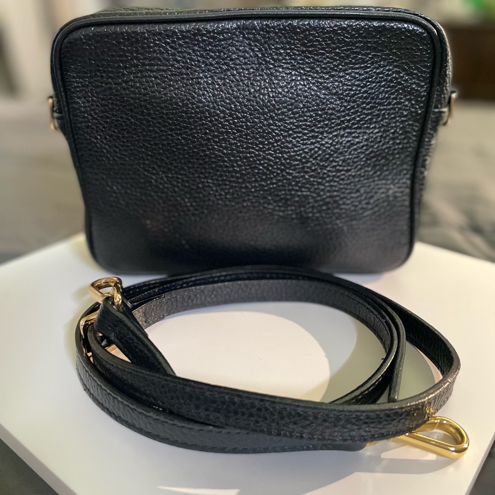 Quince Italian Leather Crossbody Bag